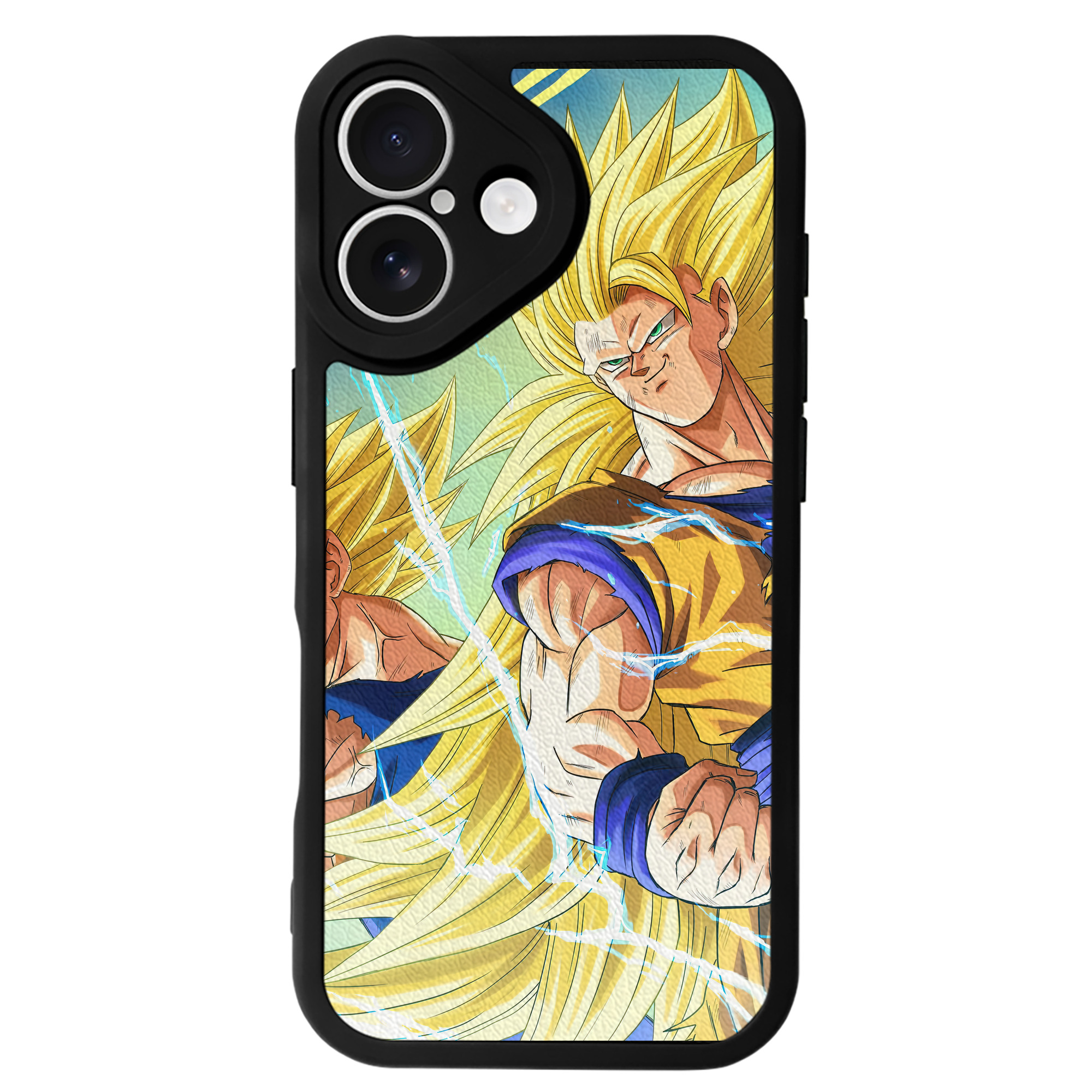 （画像用） ドラゴンボール DRAGON BALL 【iPhone 16シリーズ対応】シリコンスマホケース（レザー調） 材質：シリコン